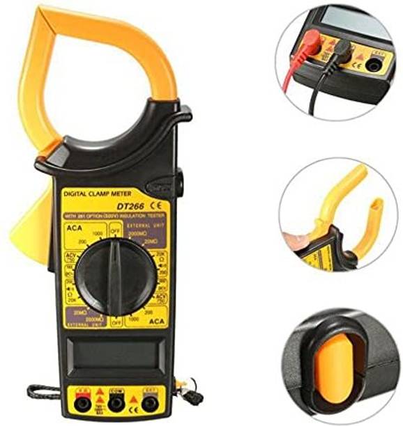Gadariya King CM-62 Electronic AC/DC Digital Clamp Meter Multimeter Digital Multimeter