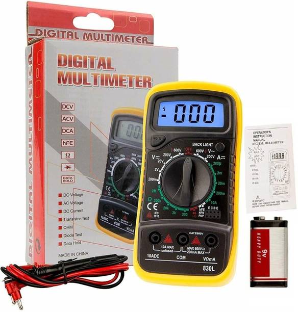 BALRAMA Uni-T 33D Unity 33-d UT33D New Design Pocket-Sized 830L Tong Tester Clamp Meter Digital Multimeter