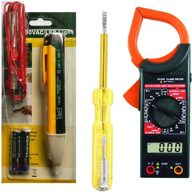 BALRAMA Continuity Tester wit Voltage battery to check all Cables Line man Digital Multimeter