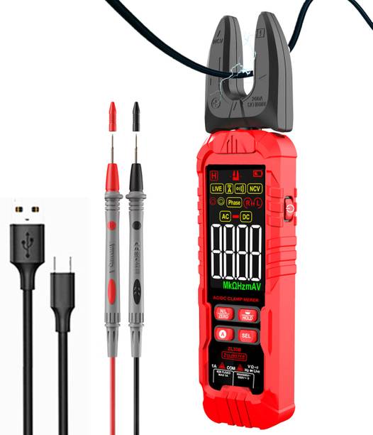 ZLLJMETER ZL33A Digital Clamp Meter DC AC 200A Amp Multimeter Car Repair Digital Multimeter