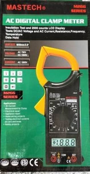 shoptron Mastech M266AC Clamp Meter 1000 Amp DC 750V AC 1000V Digital Multimeter