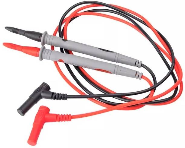 BALRAMA 1000 Volt 20 Amp Universal Multimeter Lead Probes Plug Test Cable Wire Pen Thin Tip Needle for Multi Meter, Clamp Meter, Volt Meter, Electronic Work with Ultra Fine Imported High Quality Super Softer Antifreezing Silicon Probe for Digital Multimeter