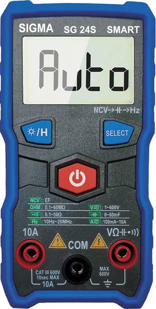 SIGMA 24S SMART TRMS 6000 Counts (Autorange) Digital Multimeter