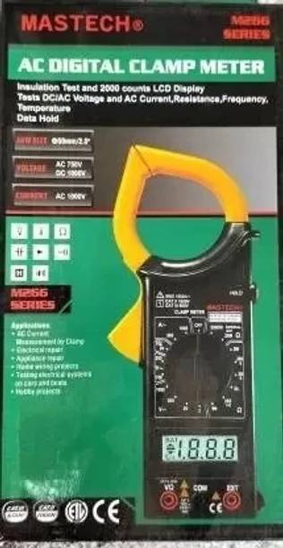 BALRAMA Mastech M266 Digital AC Clamp Meter 1000 Amp DC 750V AC 1000V Digital Multimeter
