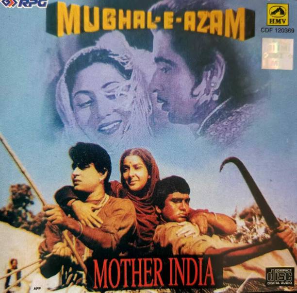 MUGHALE - E - AZAM / MOTHER INDIA Audio CD Limited Edition