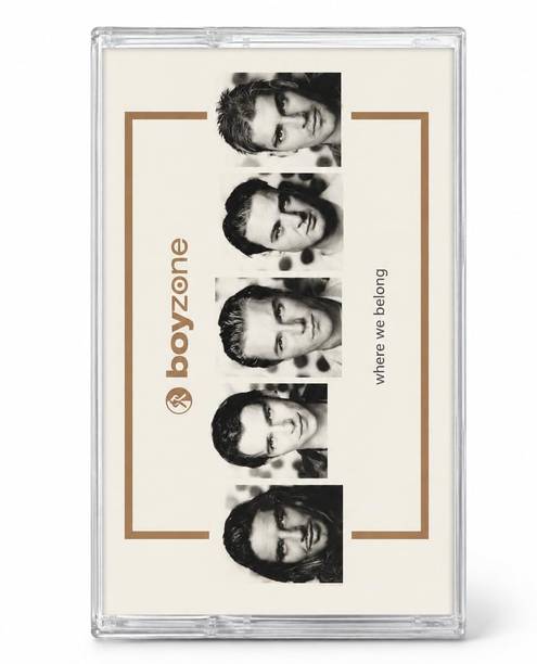 Boyzone Where We Belong Audio Cassette Vinyl Standard Edition