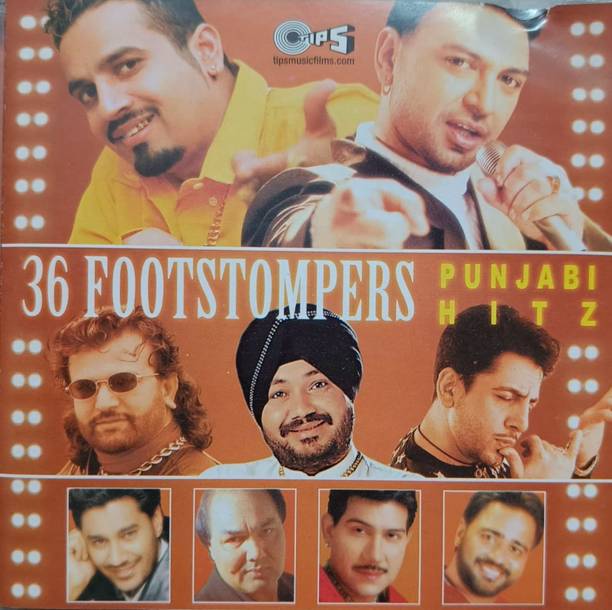 36 footstampers -punjabi hits (music audio cd) Audio CD Limited Edition
