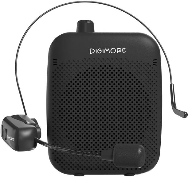 Digimore Wireless Voice Amplifier for Teachers with Bluetooth | 10 Hrs B. | 10W Speaker Speaker Cabinets
