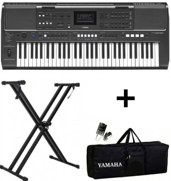 YAMAHA PSR - I510 PSR - I510 + CARRY CASE + DOUBLE PIPE STAND Digital Portable Keyboard