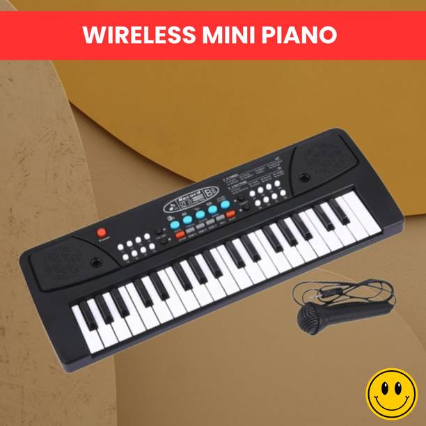 SACRO Piano Keyboard with Mic, 37 Keys 8 Tones Portable Electronic Toy For kidsW216 Piano Keyboard with Mic, 37 Keys 8 Tones Portable Electronic Toy For kidsG216 Analog Portable Keyboard