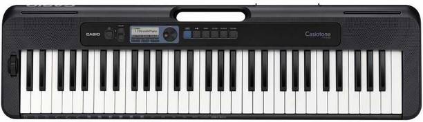 Casio CT-S300 Casiotone 61-Key Touch Sensitive Portable Keyboard with Piano tones, Black