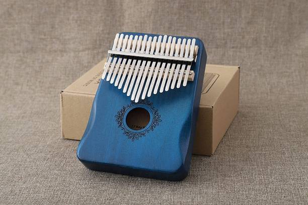 Palap PK003 Thumb Piano 17 Keys Musical Instrument Kalimba with Engraved Notes&Tuning Hammer Analog Portable Keyboard