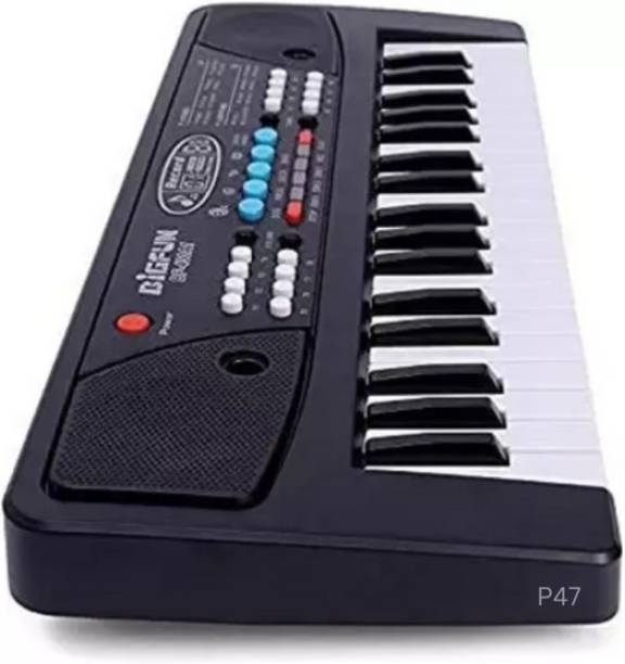 Just97 Kids 37 Key Piano Keyboard with Recording ,Mic & Mobile Charger P42 Kids 37 Key Piano Keyboard with Recording ,Mic & Mobile Charger P42 Analog Portable Keyboard