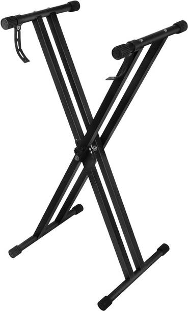 REVEL Double-X Heavy Duty Keyboard Stand, Portable Digital Piano Stand, Adjustable Keyboard Stand
