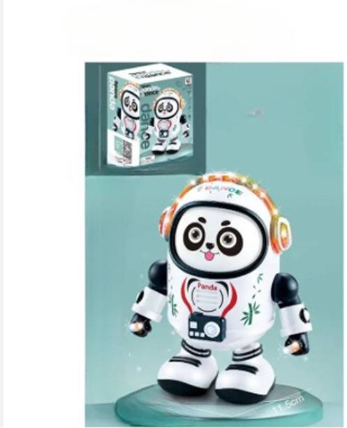 HornFlow Musical Robot Panda Toy for(IND*963) Kids with Flashing