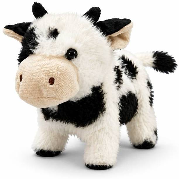 yumyra Cute Walking Cow Toy with Sound for Kids Soft Plush Animal Toy