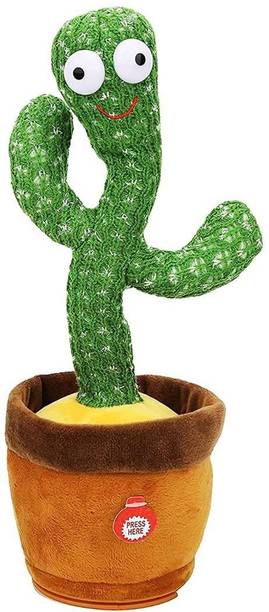 Amaflip Dancing Cactus Talking Toy Recording Repeat What You Say Rechargeable