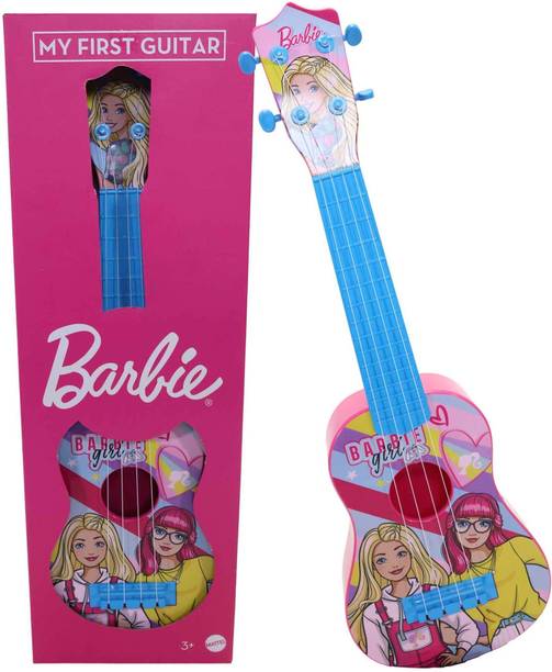 Kriiddaank Mattel Barbie Theme Guitar (Big) Interactive Sounds, Birthday Present Musical�