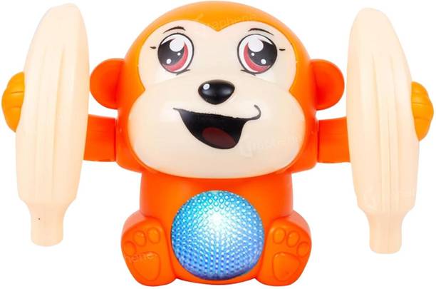 Kmc kidoz Touch Sensor On Dancing Monkey Rolling Electric Monkey Toy with Sound