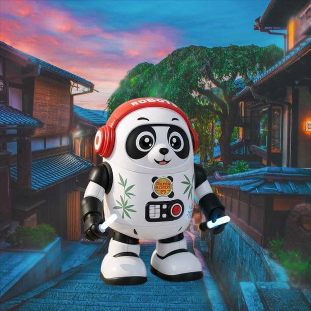 Tiny Tales Electronic Musical Robot Toy (IND*367) Gift for Birthday and Fun