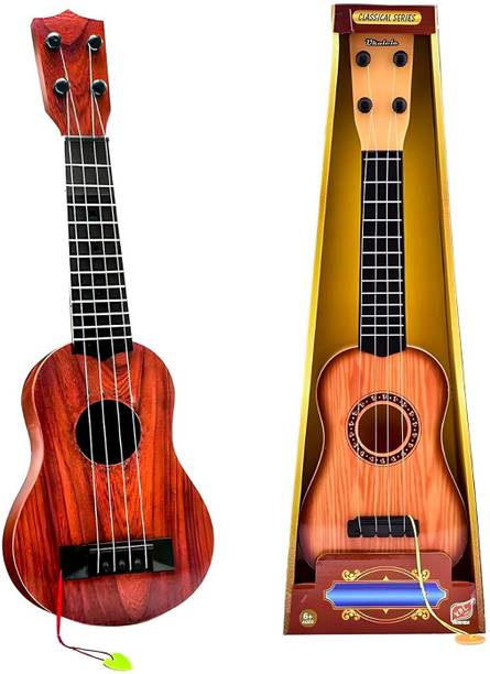 ANJANISUT Children’s Decor Guitar Acoustic Guitar Polyester Fiber Right Hand Orientation