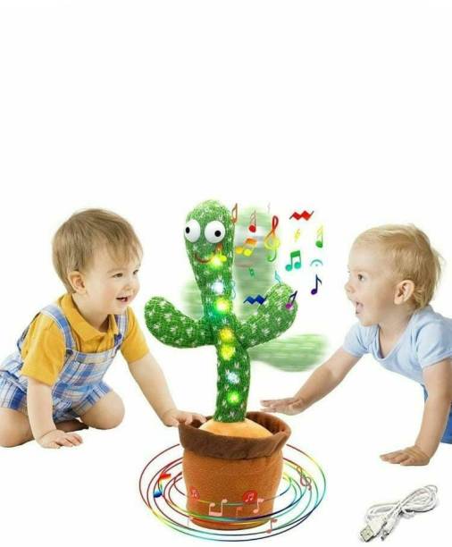 Bexzzor Kids Dancing Talking Cactus Toys for Baby Boys and Girls, 120 Songs for Baby