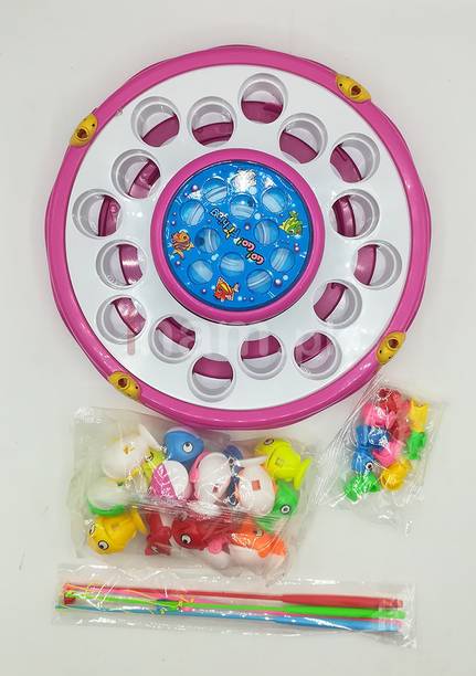 Intelligent Electric rotating magnetic gogo fishing game ( 26 pieces of fish)