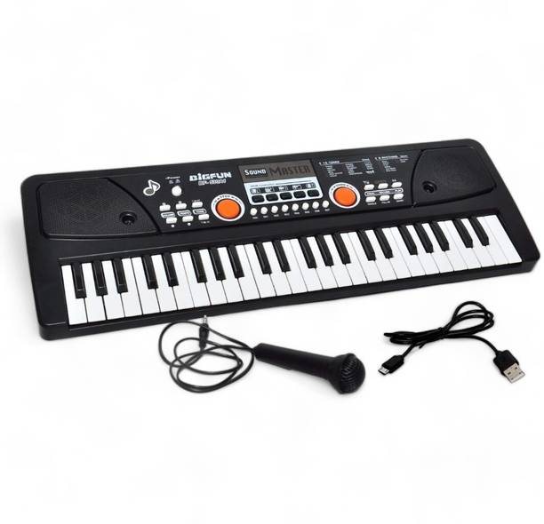 SABIRAT Electronic Musical Piano For Kids, 49 Keys, 16 Tones, 5 Percussions, 6 Demos Etc