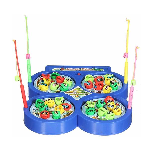 Tintin Fish Catching Game with Sound, Include 32 Pieces
