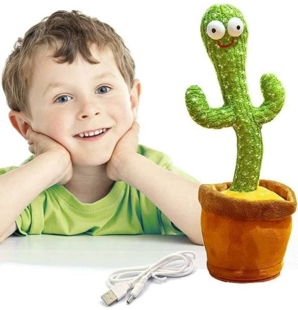 HUMBIRD Kids Dancing Talking Cactus Toys for Baby Boys and Girls, 120 Songs for Baby