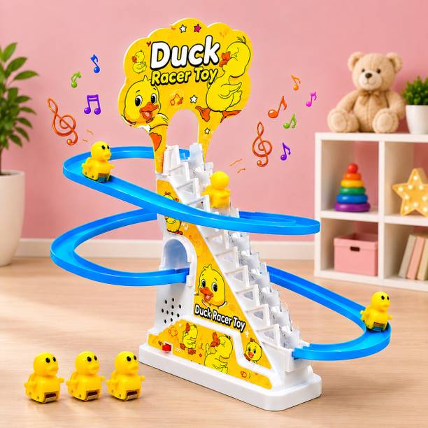 Netigems Duck Toys for Kids | Duck Sliding Kids Toys, Gift Toys for Baby Boys & Girls ||