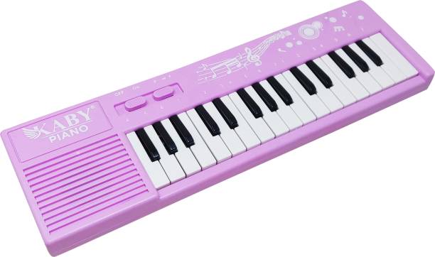 Parteet Premium Small 32 Keys Baby Playing Piano Battery Operated Musical Toy for Kids