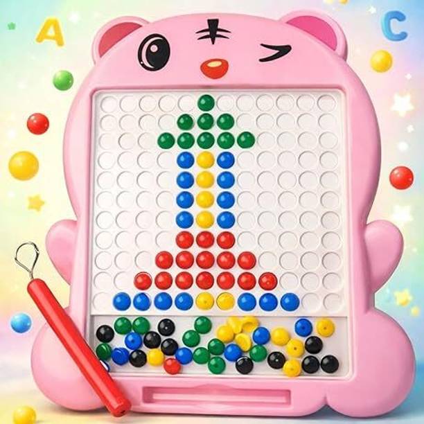 ADITYA PREMIUM MAGNETIC DRAWING BOOK-PINK 01R