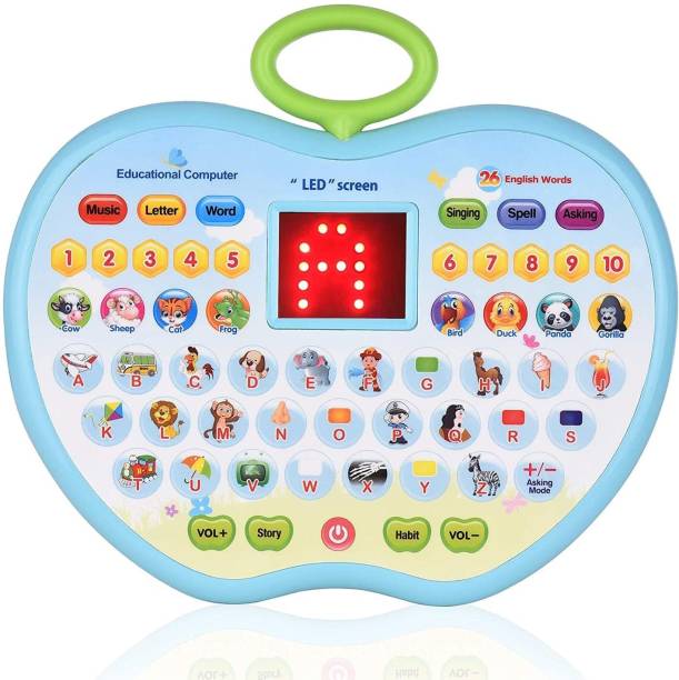Aapaga LED Display and Fun Music Educational Learning Computer Mini Laptop Toy For Kids