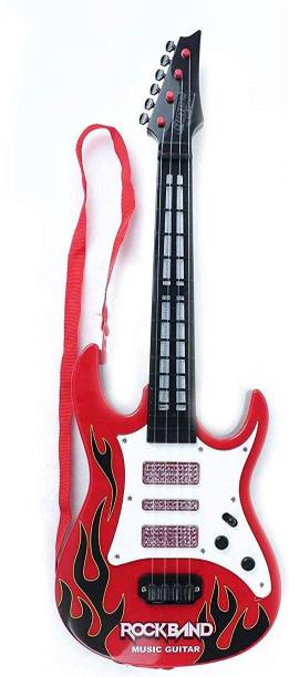 Anushka Toys Musical Big Size Educational Rock Guitar Toy for Kids