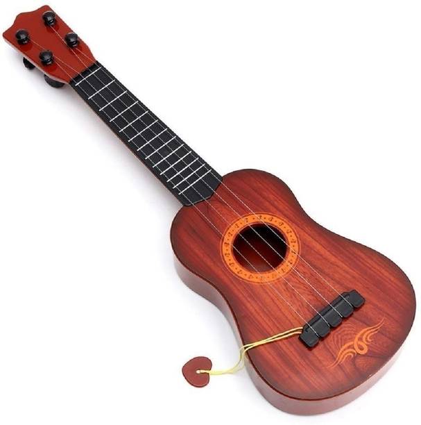 MY BABY LOVE A PERFECT CARE Kids Guitar Toy, Adult 4-String Acoustic Music Learning Toys