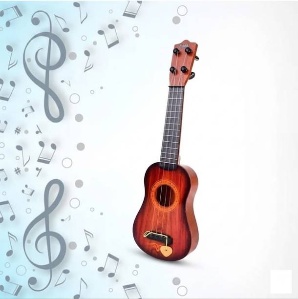 A Cube Guitar Toy 4 Strings Acoustic Music Toys for Kids / Kids Guitar