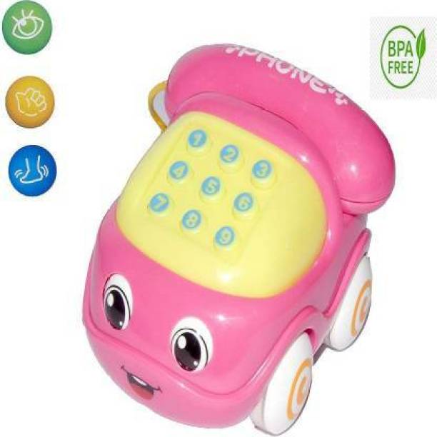 Ronak store Light Sound Toys Phone Toy Kids Musical Mobile Color May Vary (Multicolor)