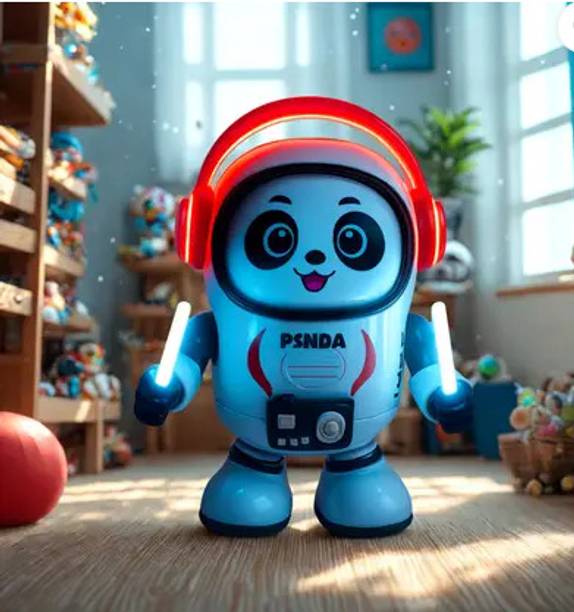 HornFlow Electronic Musical Robot Toy (IND*3647) Gift for Birthday and Fun