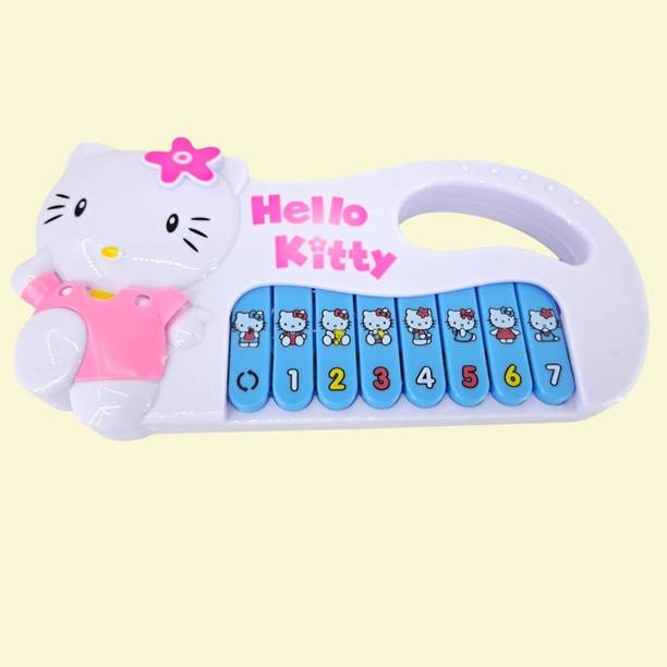 Maa Momai Toys Hello Kitty Learning Piano Keyboard for Kids