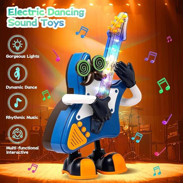 JOYHUB Cool Music, Battery Operated Dancing Robot Toy,