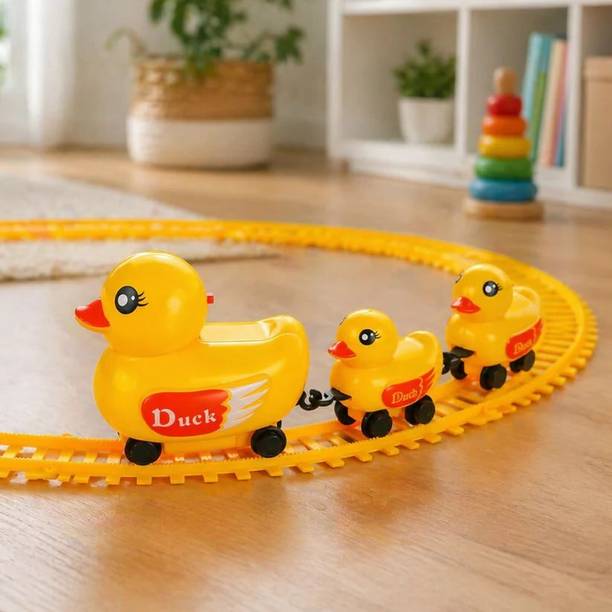 Grebe Duck Train Toy Set with Tracks – Electric Train for Kids 6+ Years