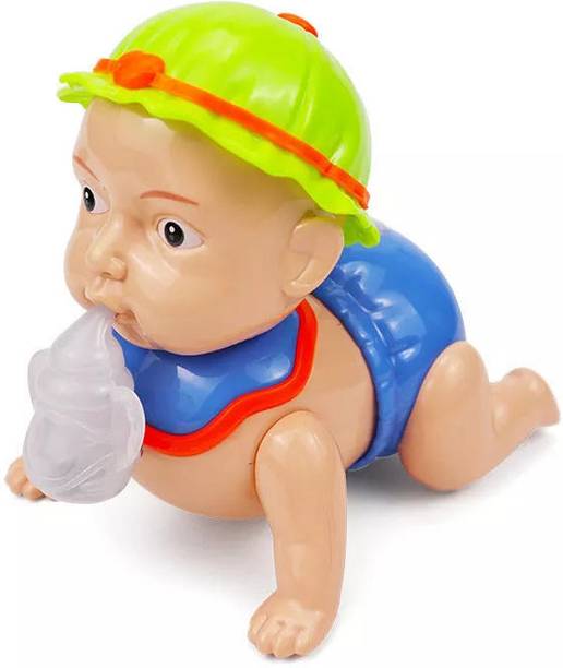 KAMMATESWARA Musical Baby Crawling Toy for Kids with LED Lights and Sound
