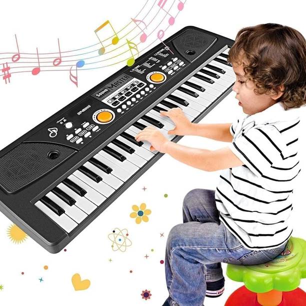 Toofuntoy Piano 61-Key Electronic Keyboard Piano for Kids & Beginners
