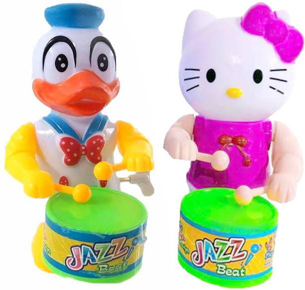 PRIMEFAIR Drummer Toy with Drumming and Dancing Action for Kids newborn rattle baby toy