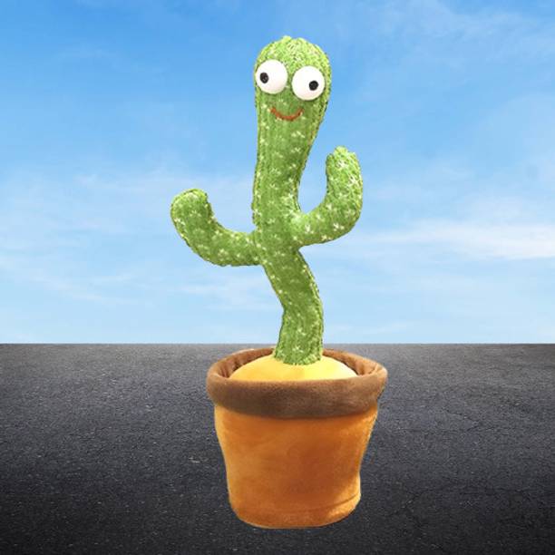 SBE Latest Dancing Cactus Repeats Electronic Plush Toy with Singing Cactus