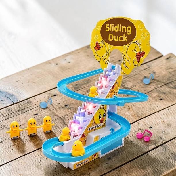 Netigems Quack Trail Musical Duck Sliding Toys For Kids, Kids Toy for Gift Boys & Girls