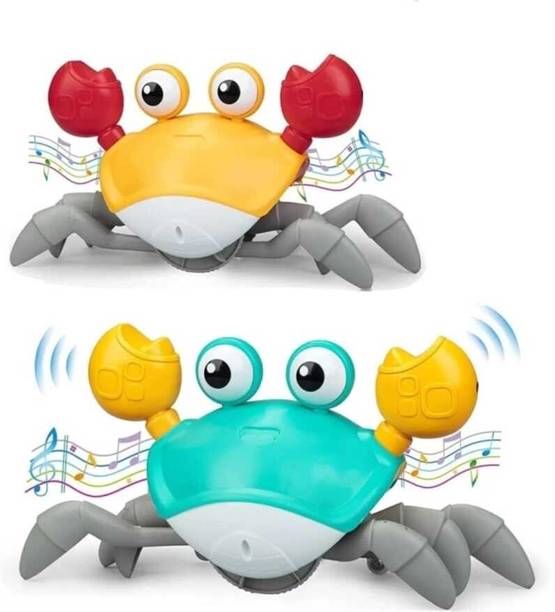 Smjj Crawling crab baby music toy for kids