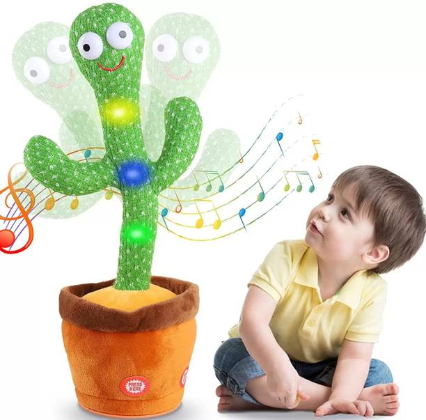 KECULF Dancing Cactus Toy, Talking Repeat Singing Sunny Toy 120 Songs