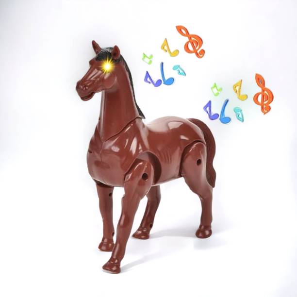SARASI Horse Musical Toys, Light, The Tall Can Shake Can Make a Sound, Legs Can Swing